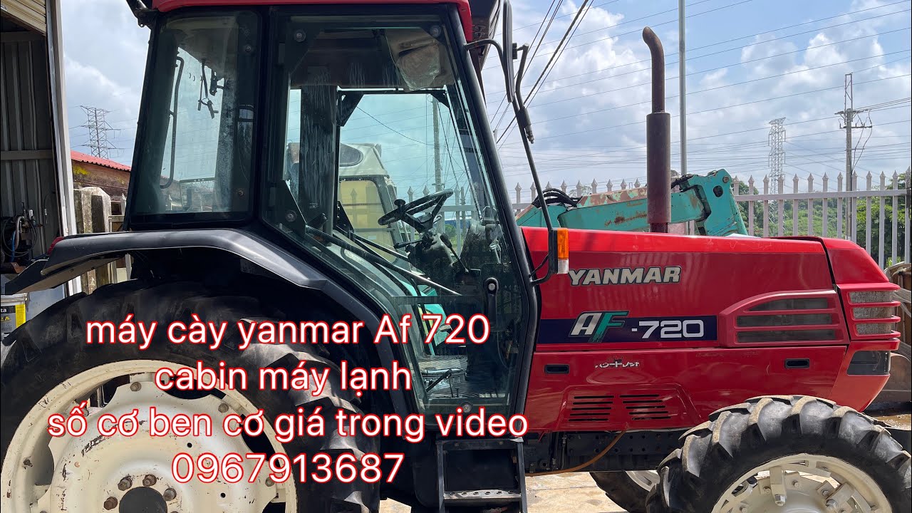 Báo giá Yanmar Af 720 cabin máy lạnh số cơ ben cơ 0967913687