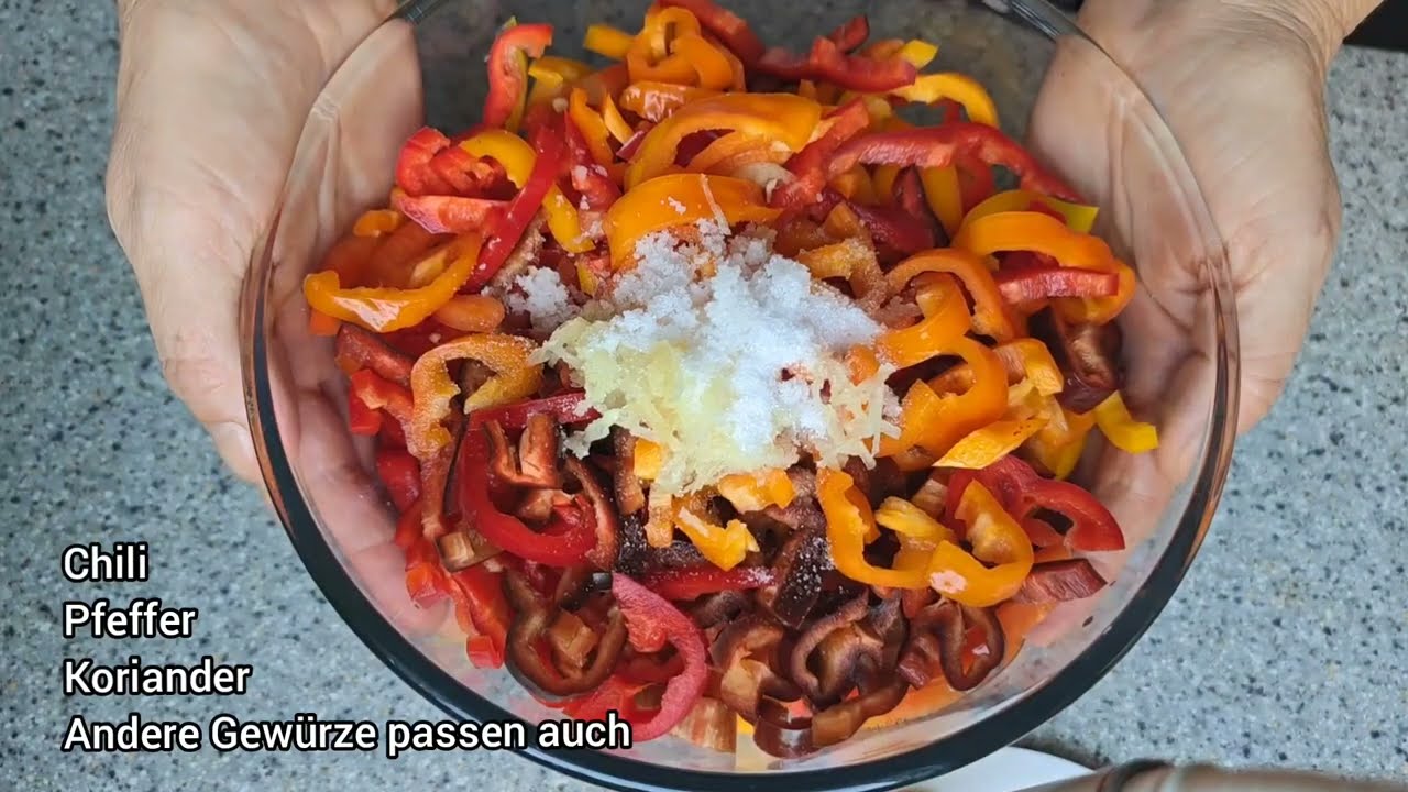 🫑Paprika Salat🌶️