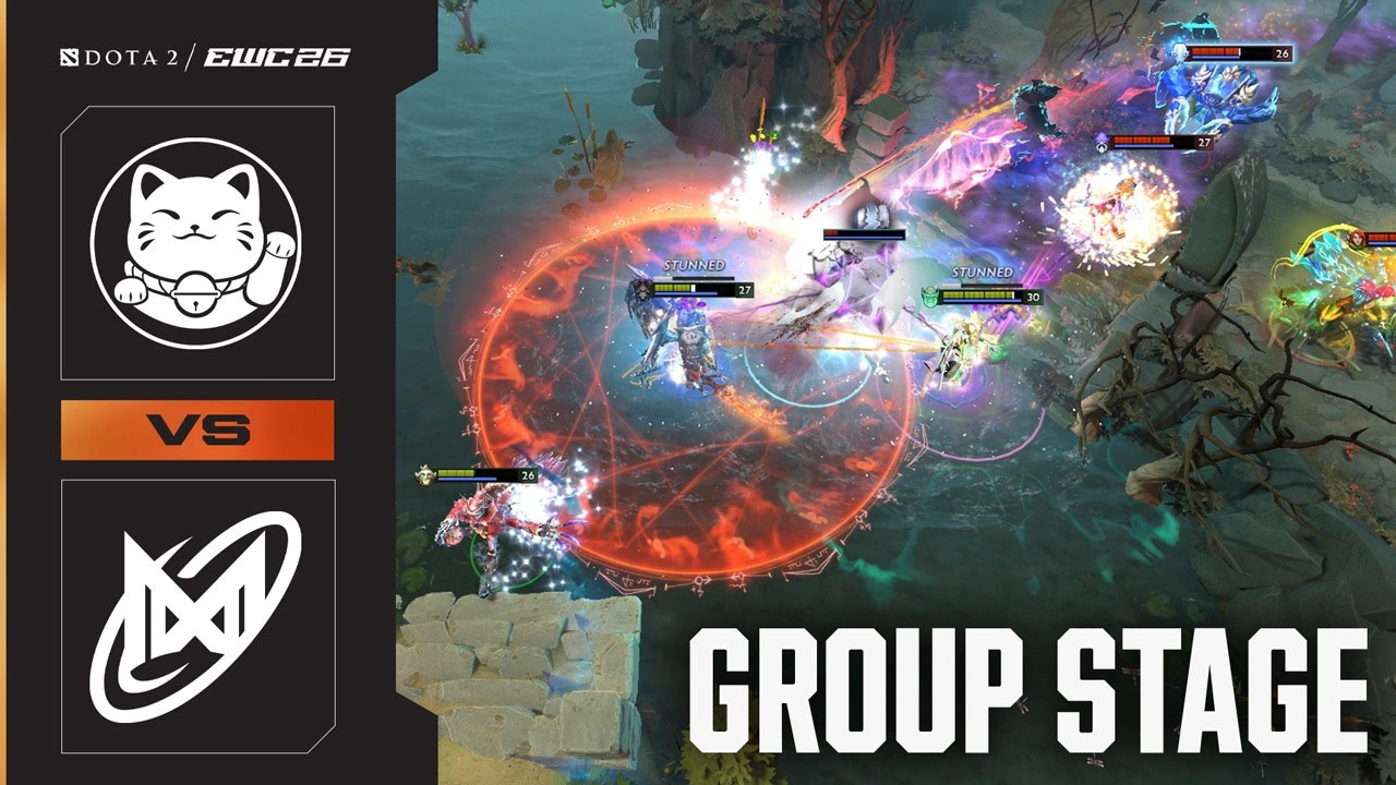 PTIME vs. NIGMA GALAXY | Dota 2 at EWC 26 - Group Stage - HIGHLIGHTS