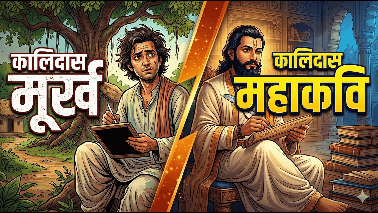 मूर्ख लकड़हारा कैसे बना महाकवि कालिदास? | अपमान ने बदल दी किस्मत #hindistories