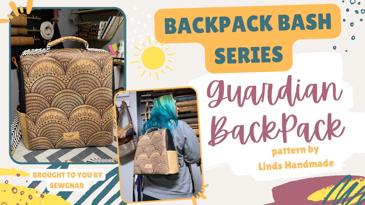 Cork Guardian Back Pack - Pattern by Linds Handmade