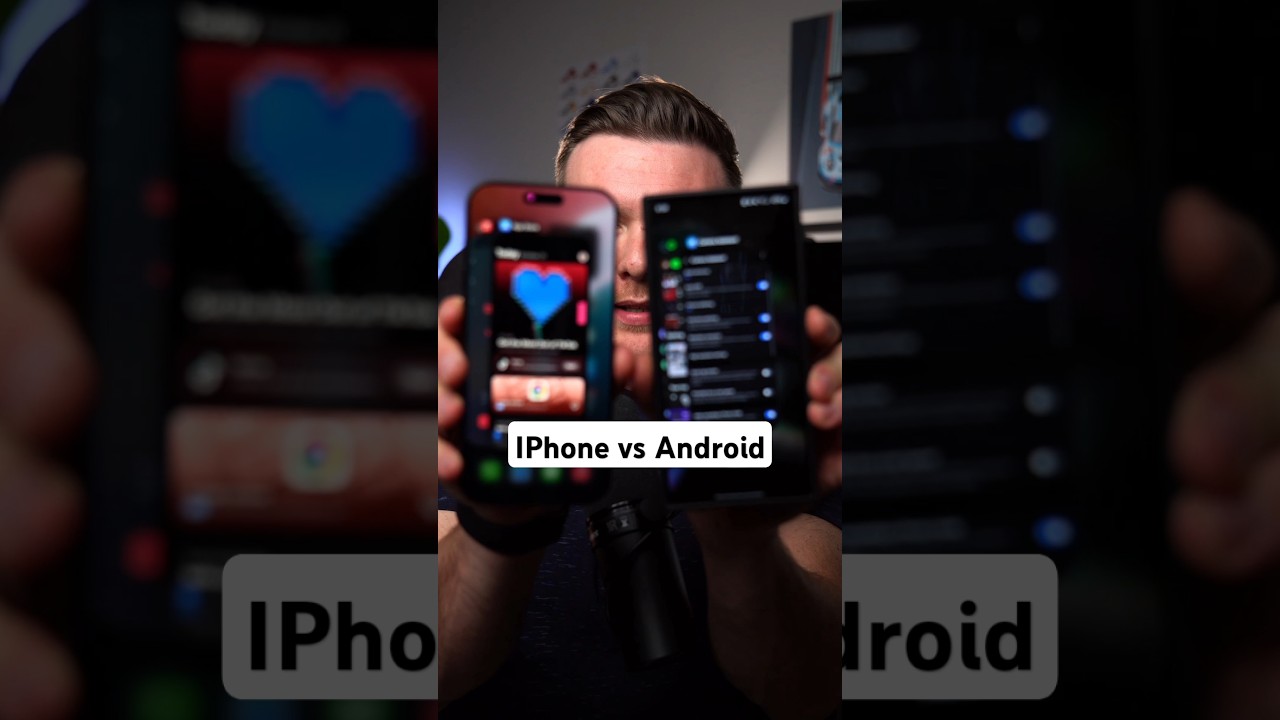 The Simple Difference Between iPhone and Android