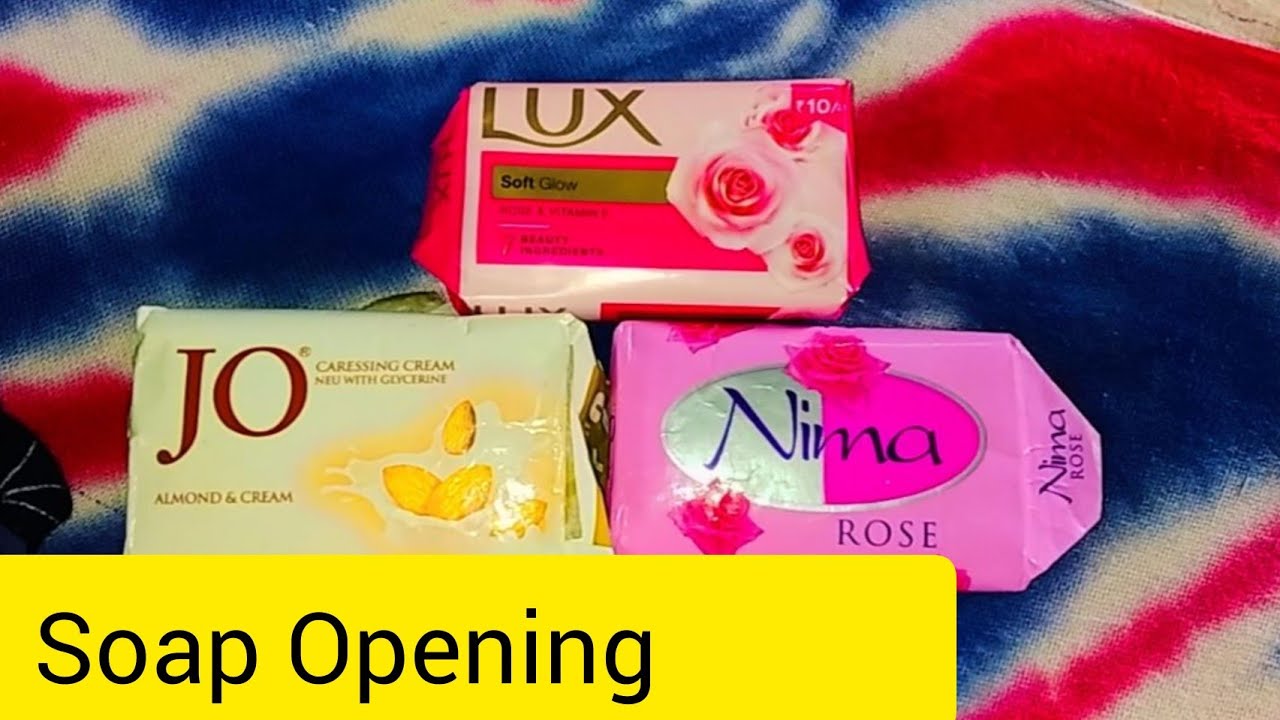 ASMR💕 Soap opening🧼🤤 #asmr #soap #soaplove #drysoap #soapopening #luxsoap ##josoap#nimasoap❣️🧼