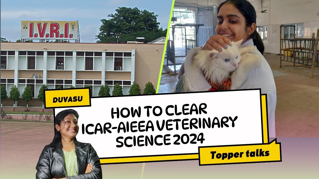 Top Rank holder| ICAR-PG 2024|JRF | Veterinary Science|IVRI|NDRI|LUVAS|DUVASU|Surgery|Medicine|Gynae