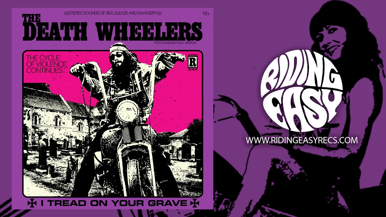 The Death Wheelers - Black Crack | I Tread On Your Grave | RidingEasy Records