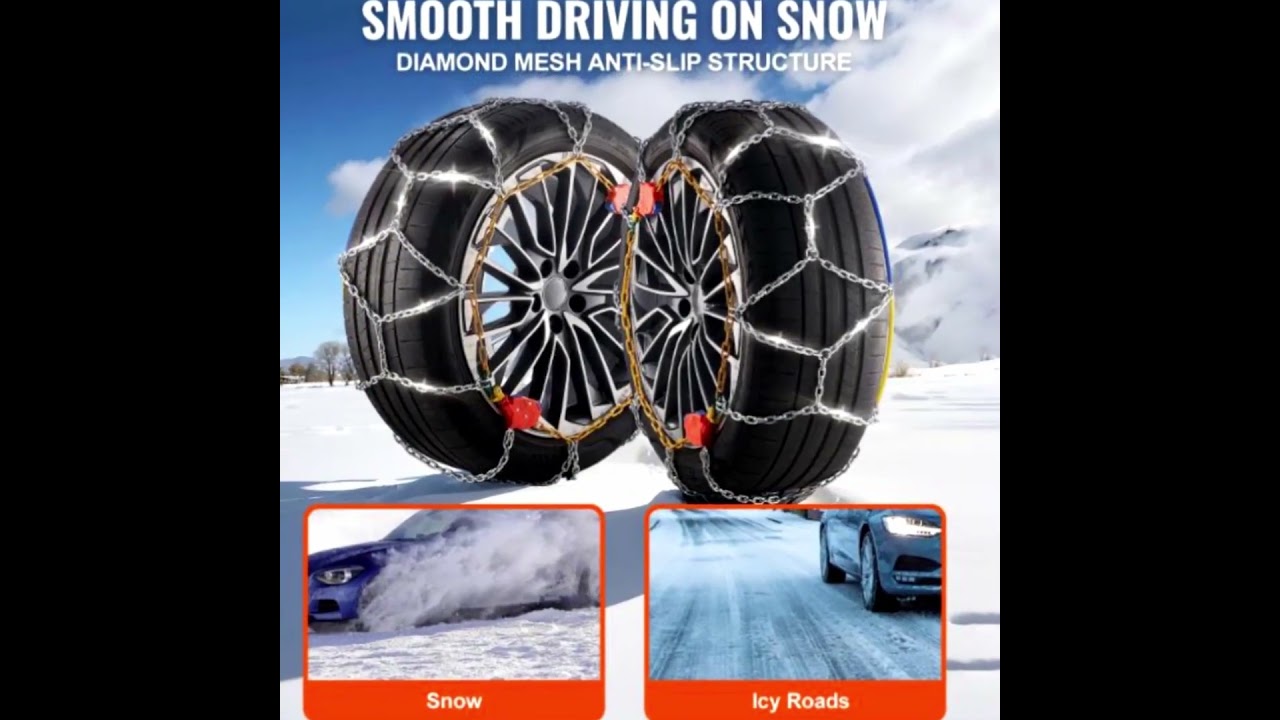 VEVOR Anti slip Traction Wheel Chains   