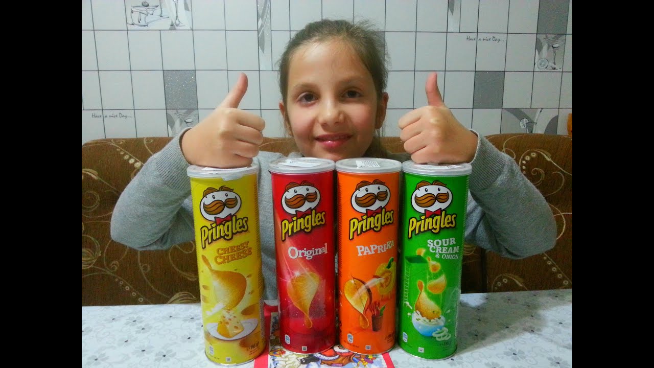 Pringles challenge угадываю вкус чипсов