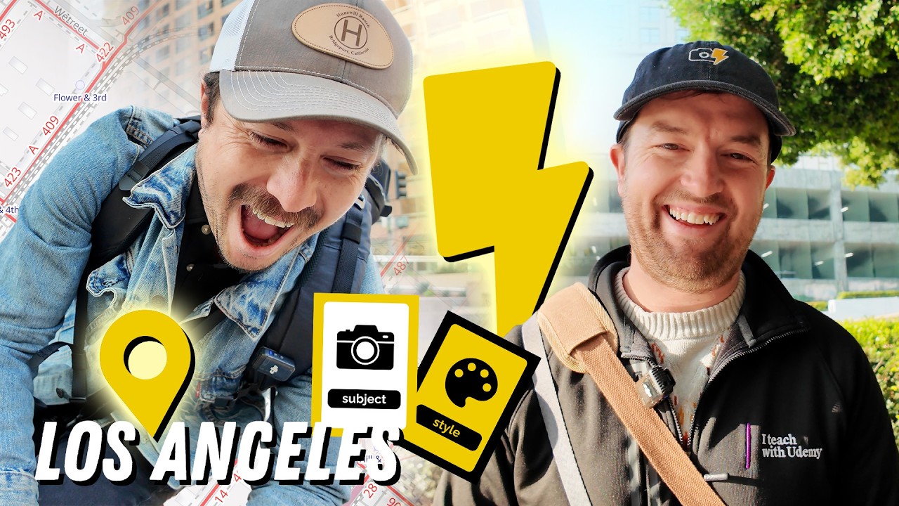 Playing PhotoDash in Los Angeles 📸⚡ Episode 1
