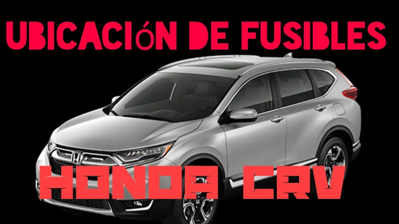 diagrama de fusibles honda CRV