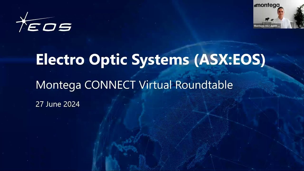 EOS joins Montega CONNECT virtual roundtable