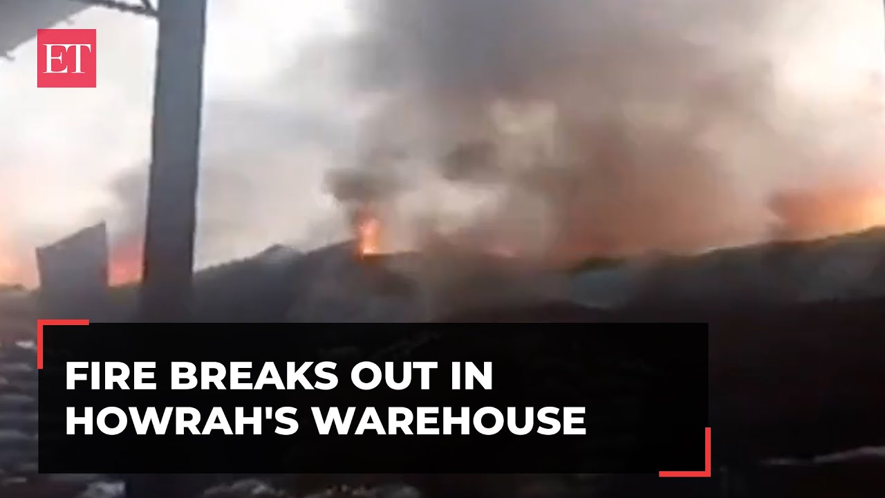 West Bengal: Fire breaks out in Howrah's warehouse near petrol pump, no casualties