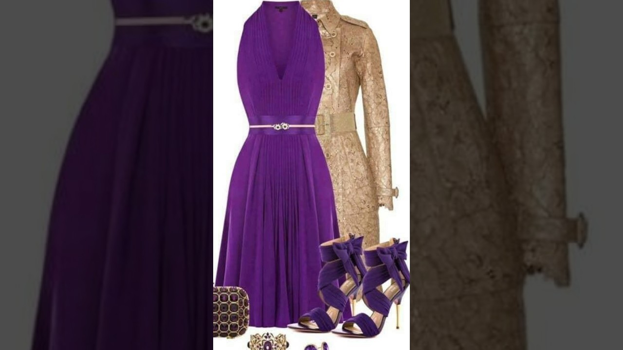 El color VIOLETA combina con&hellip; #colores #combinaciones #violeta #ropa #mujer #shorts #moda