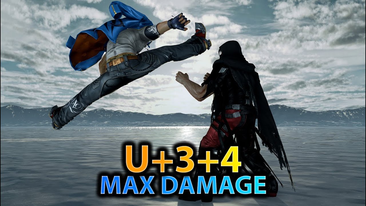 Hwoarang U3+4 Combos | Max Damage