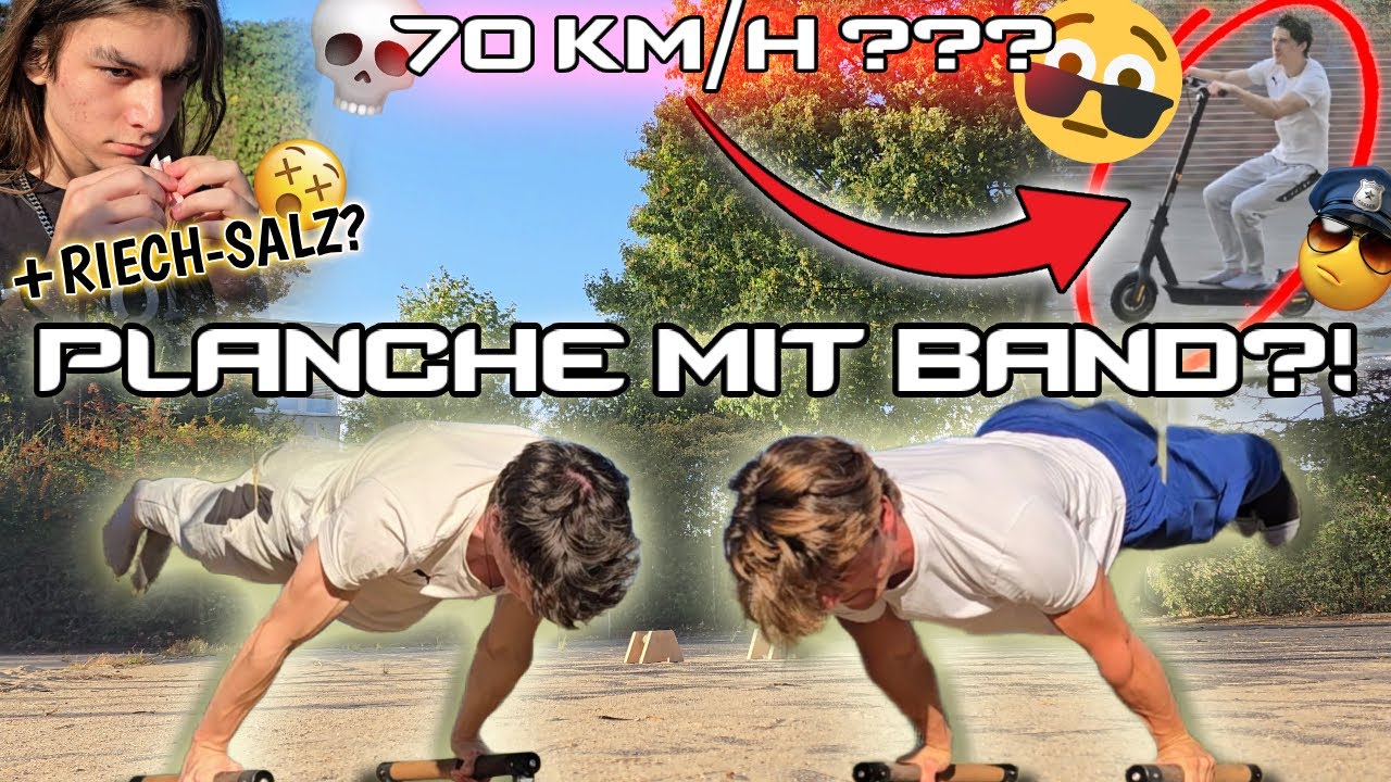 PLANCHE MIT BAND?! 70 KM/H ROLLER (+RIECH-SALZ?)