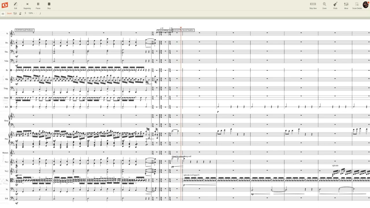 The Secret Number | IFMC 2022 | Rescore Entry Sheet Music Video