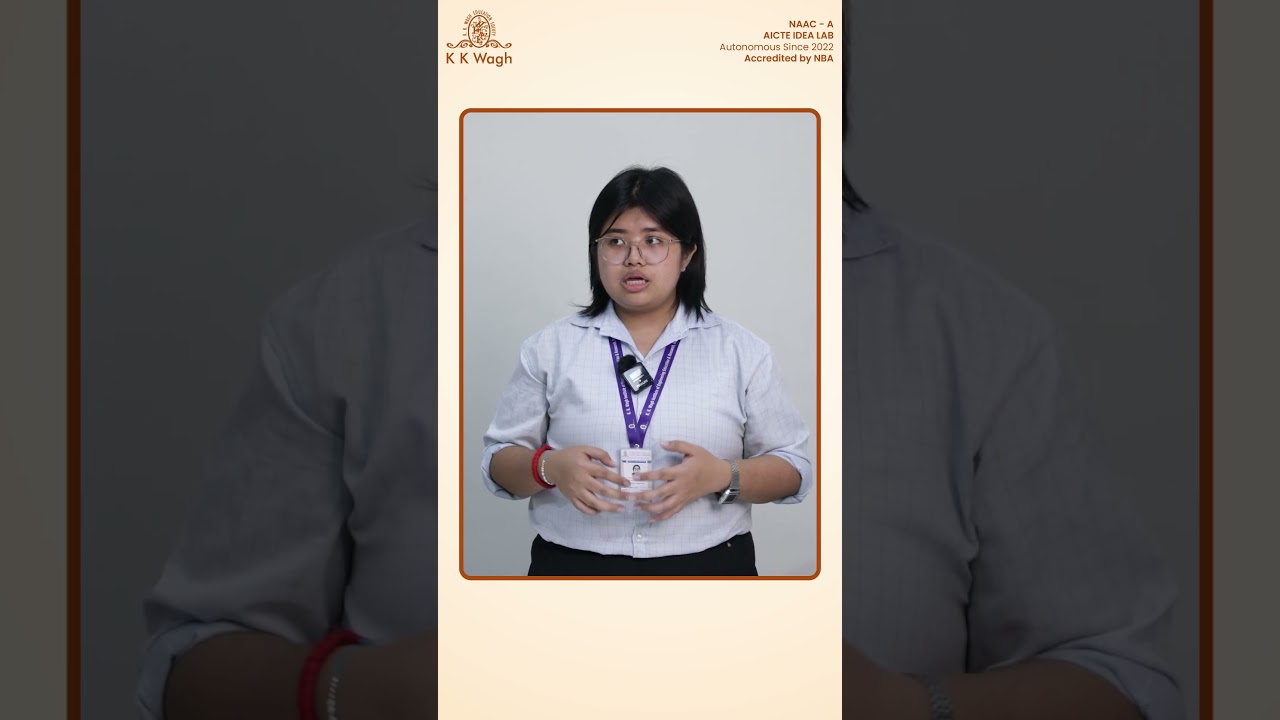 🌟 Pride of K K Wagh College of Engineering Education & Research! Honour at the Highest Stage!