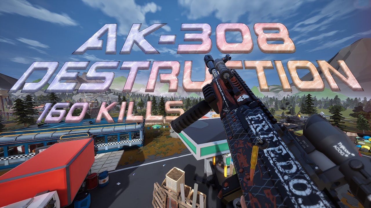 AK-308 World Record! 160 Kills | Polygon Duos