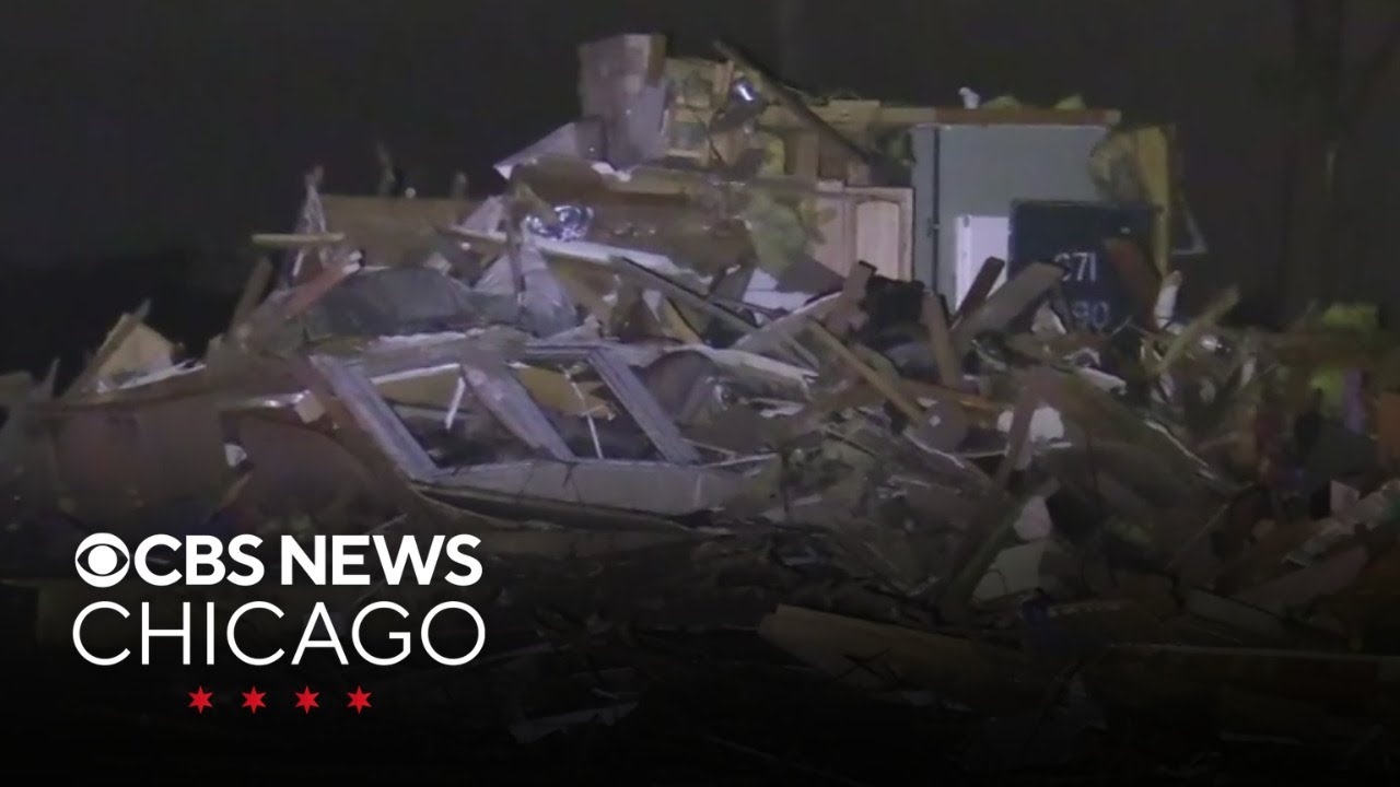 Multiple fatalities after 4 suspected tornadoes hit across Illinois, Northwest Indiana overnight