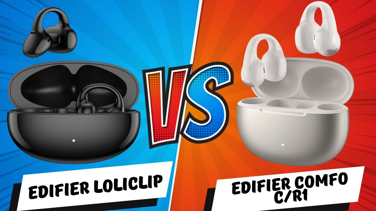 Edifier LolliClip vs Comfo C R1 – Best Open Earbuds Battle 2025! Sound, Comfort & Features Compared