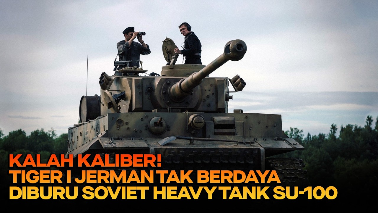Kalah Kaliber! Keganasan Tiger 1 tak Berdaya Dihadapan Tank Destroyer Milik Soviet
