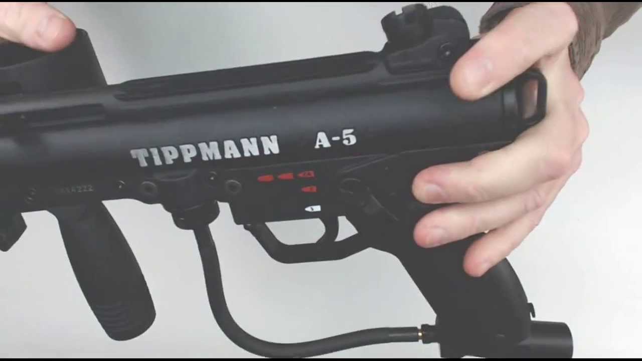 Tippmann A5 with E-Grip Product info