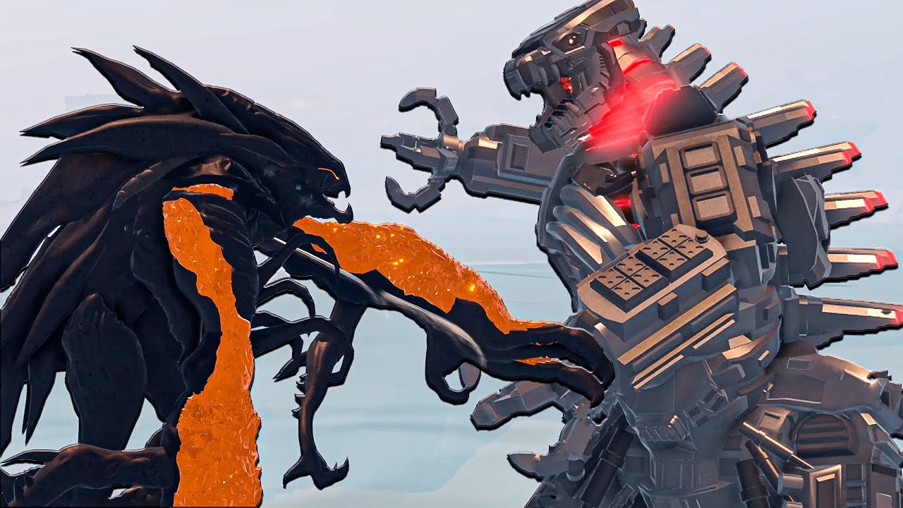 Muto Prime Vs Mechagodzilla | Kaiju Universe