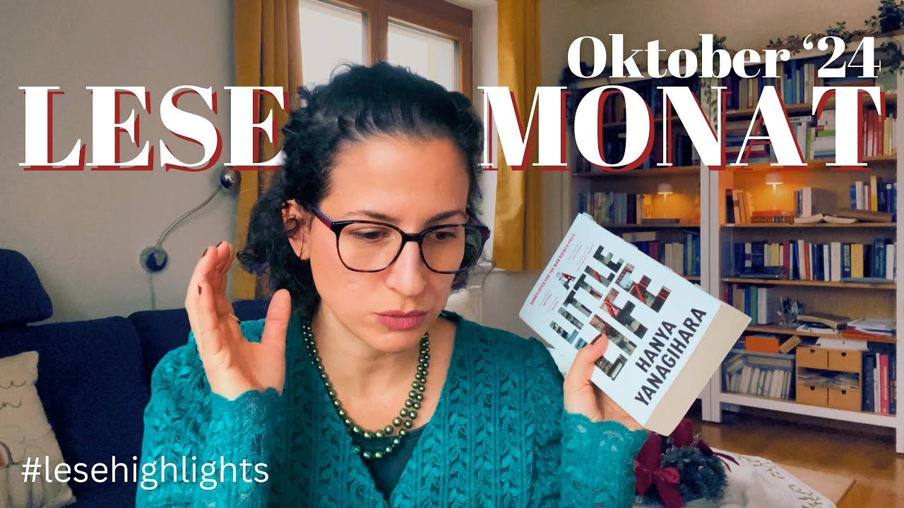 Lesemonat Oktober 2024 | 6 Bücher | Lese-Highlights!