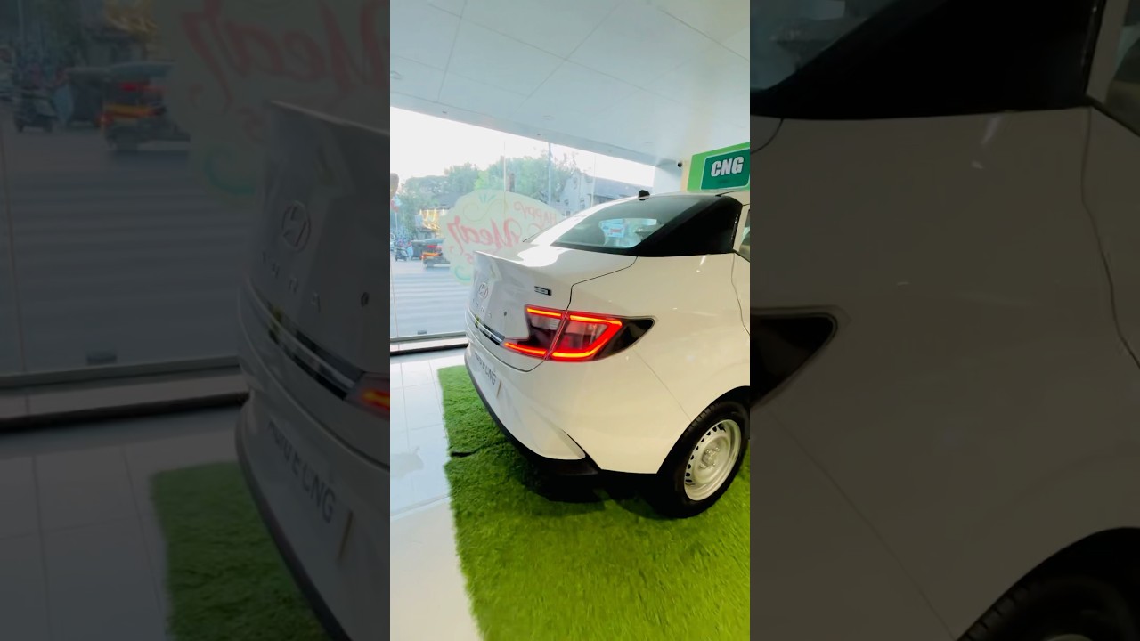 2025 New Hyundai Aura E CNG Rear Profile ❤️‍🔥😍🔥
