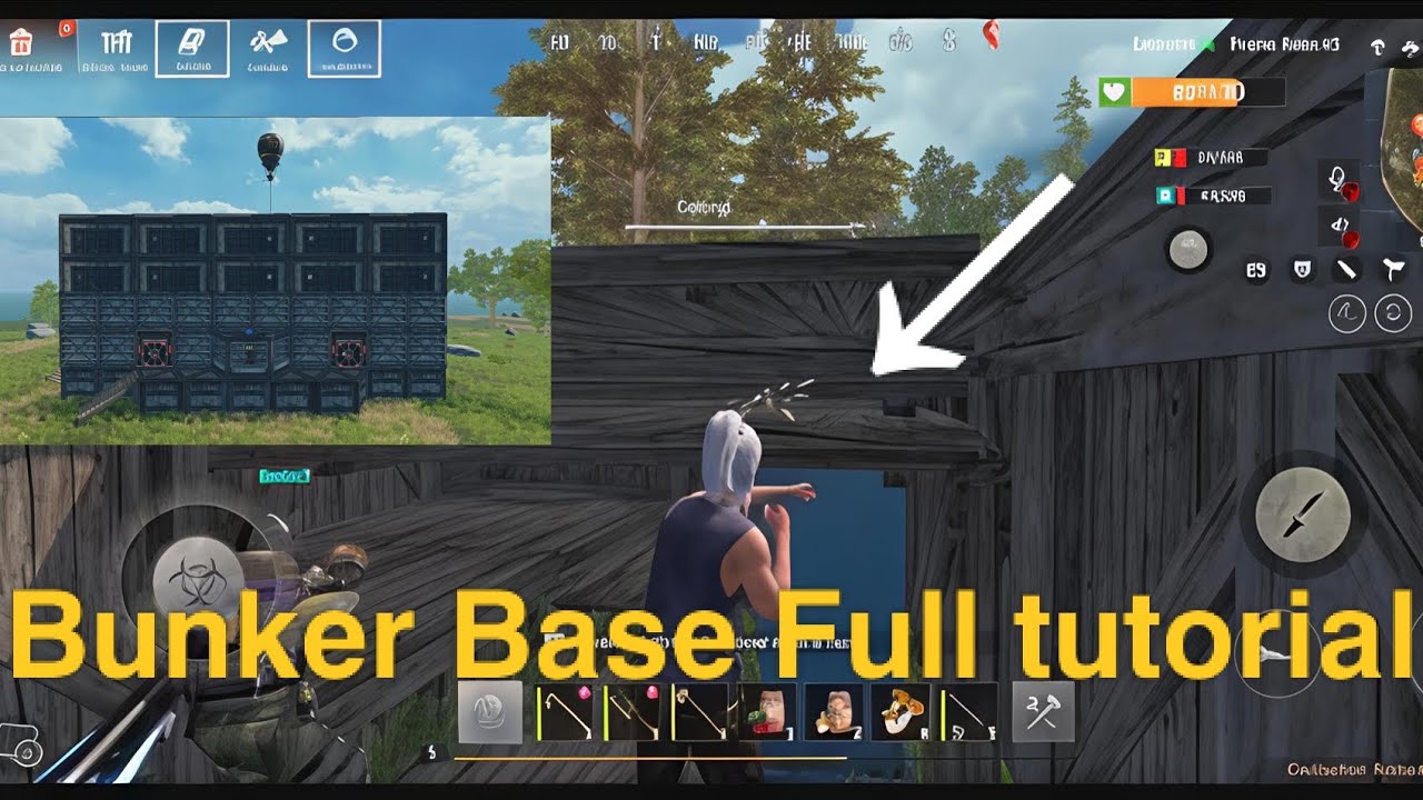 3 Celling bunker full tutorial ||
