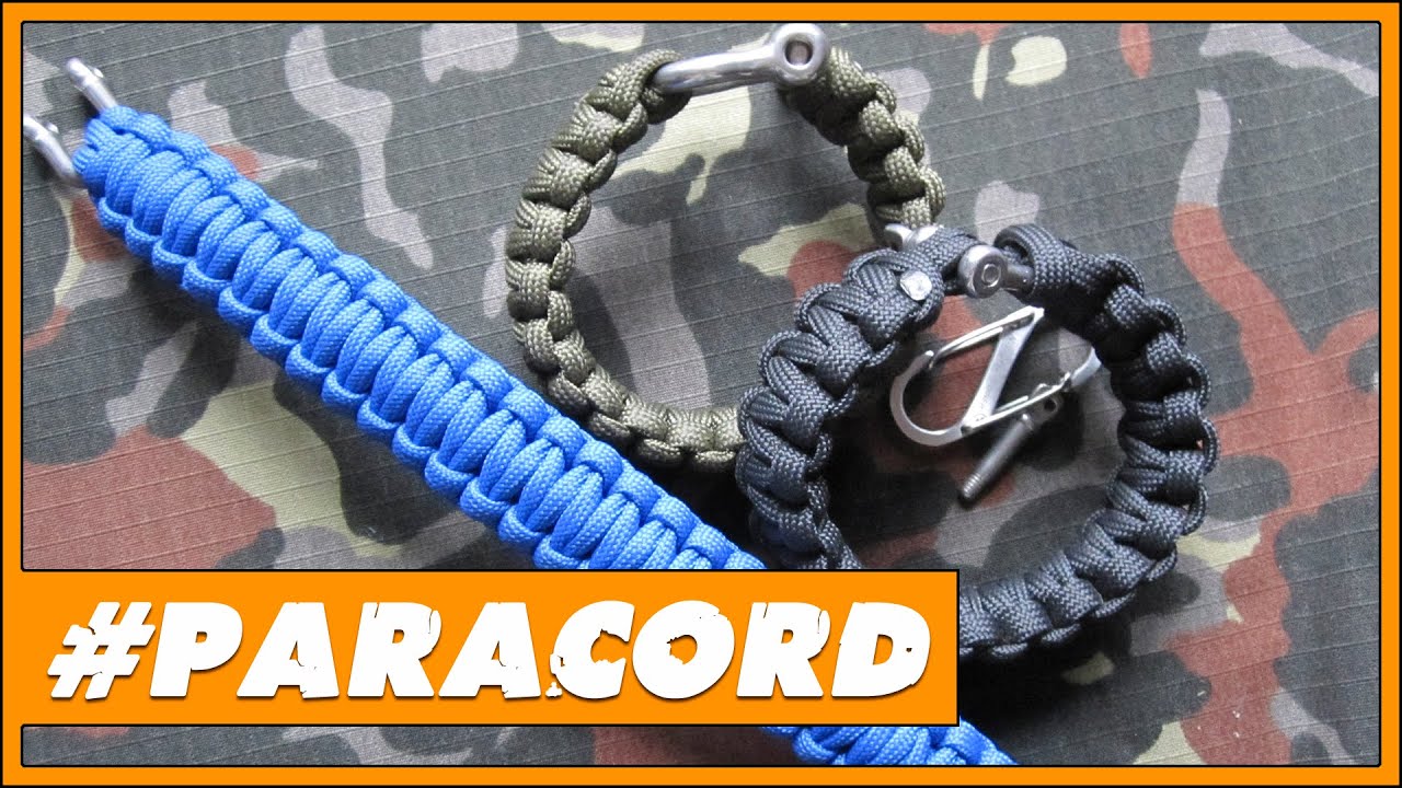 Браслет из паракорда плетение кобра