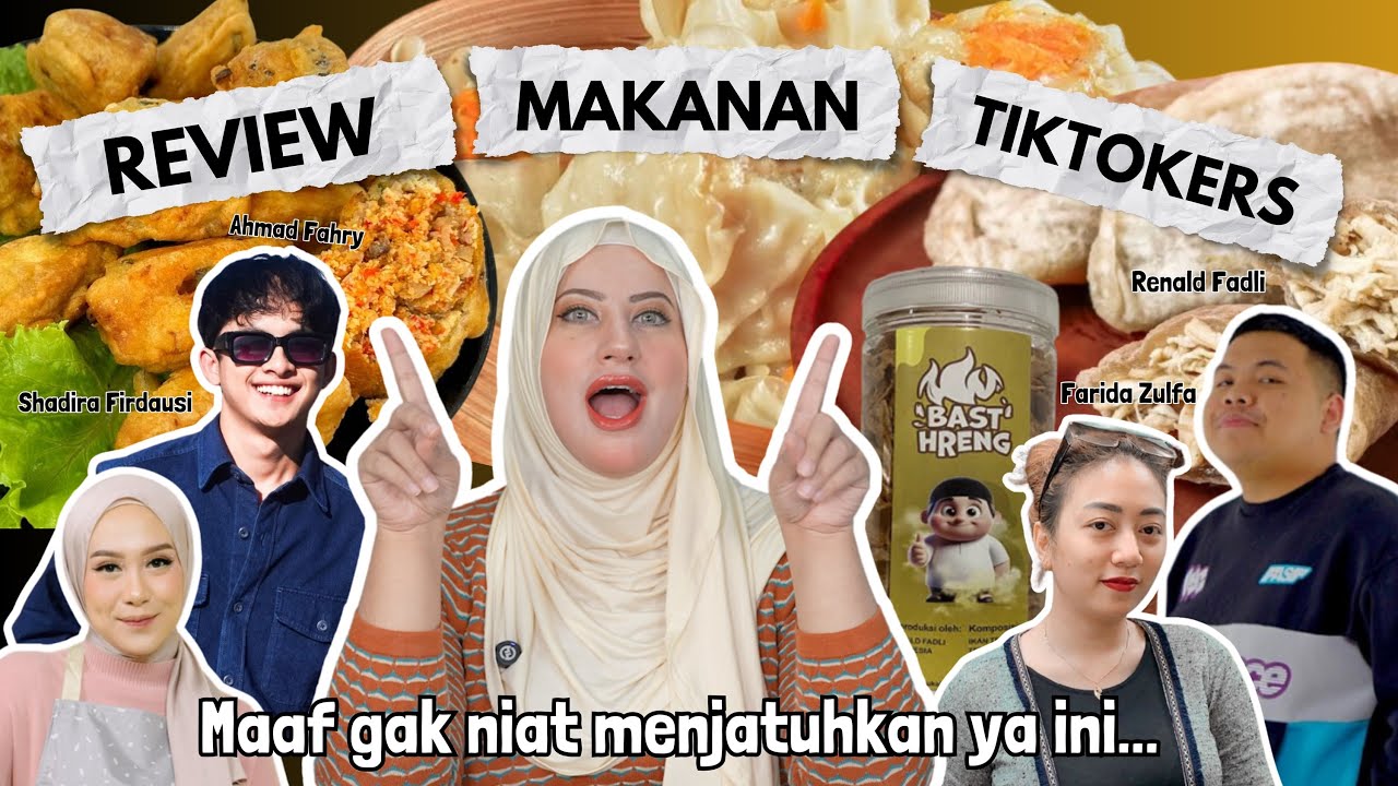 TASYI REVIEW MAKANAN TIKTOKERS VIRAL😱⁉️ MAAF GAK NIAT MENJATUHKAN🙏🏼