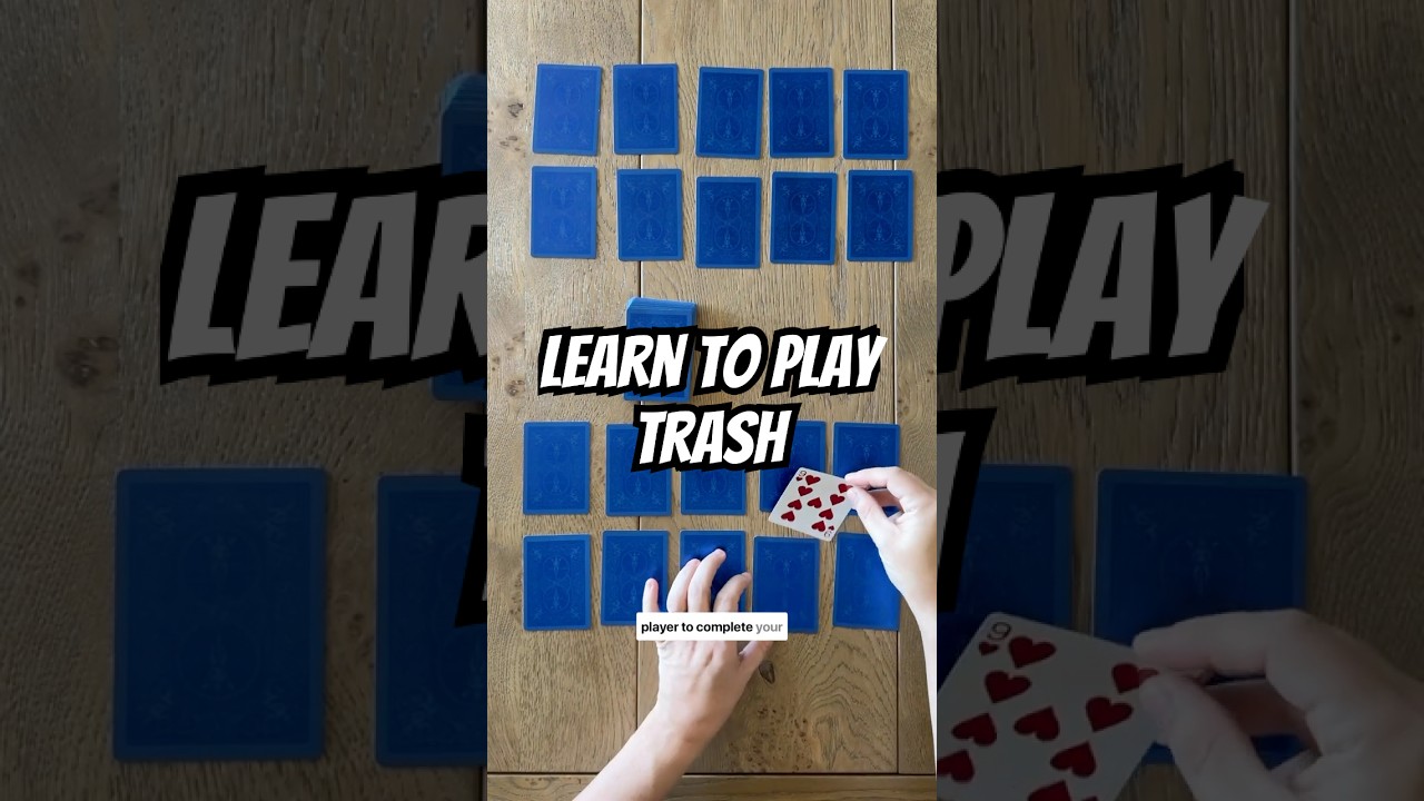 How to Play Trash An Easy to Learn Card Game
