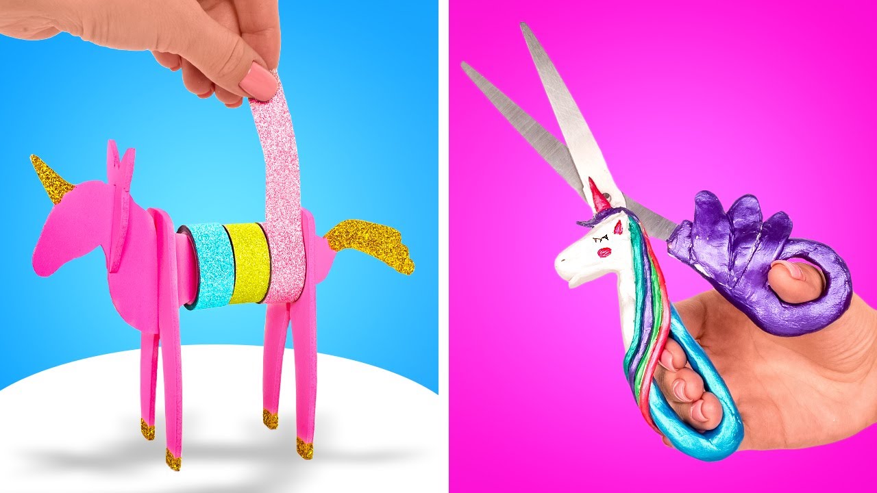 Ide DIY Kembali ke Sekolah dengan Putri Duyung dan Unicorn
