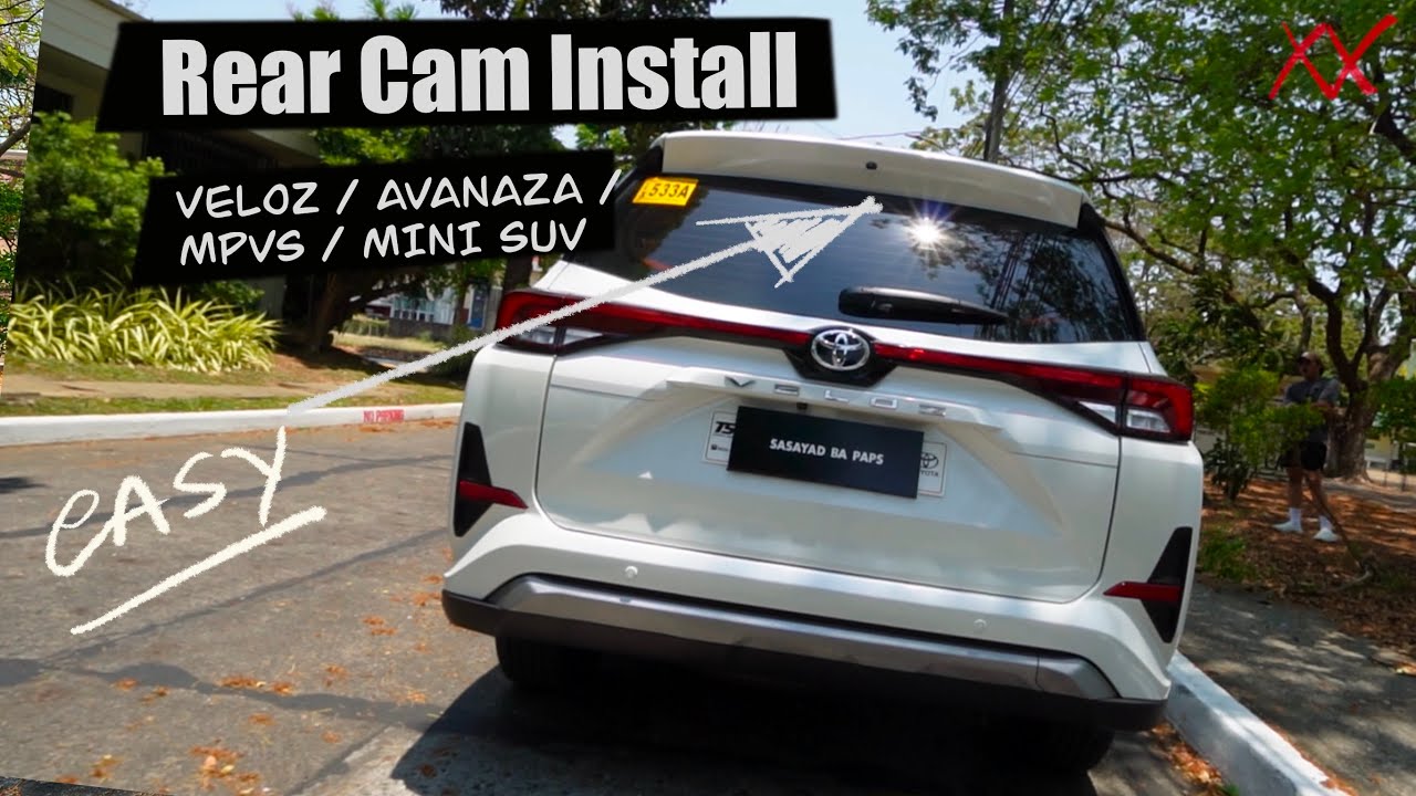 REAR and FRONT Dash cam Install for 2025 Toyota Veloz/Avanza // OEM style!