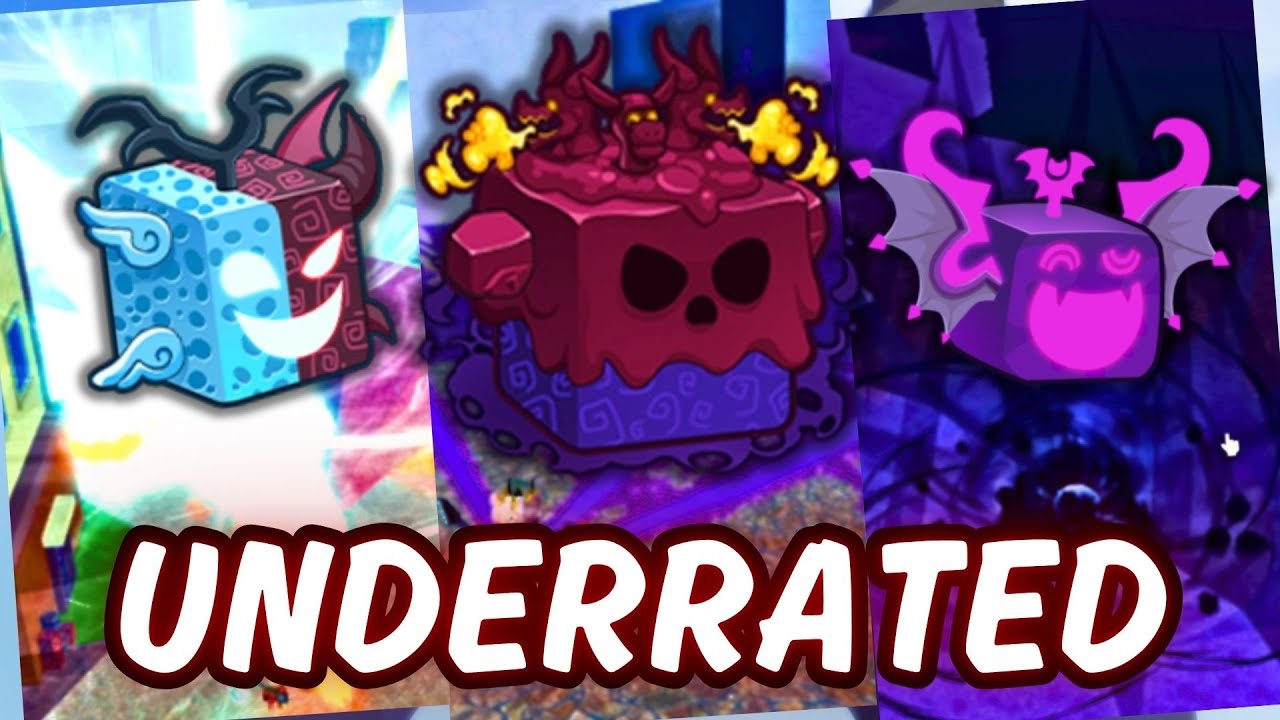 Top 3 MOST Underrated MYTHIC Fruits Combo in PVP - Blox Fruits