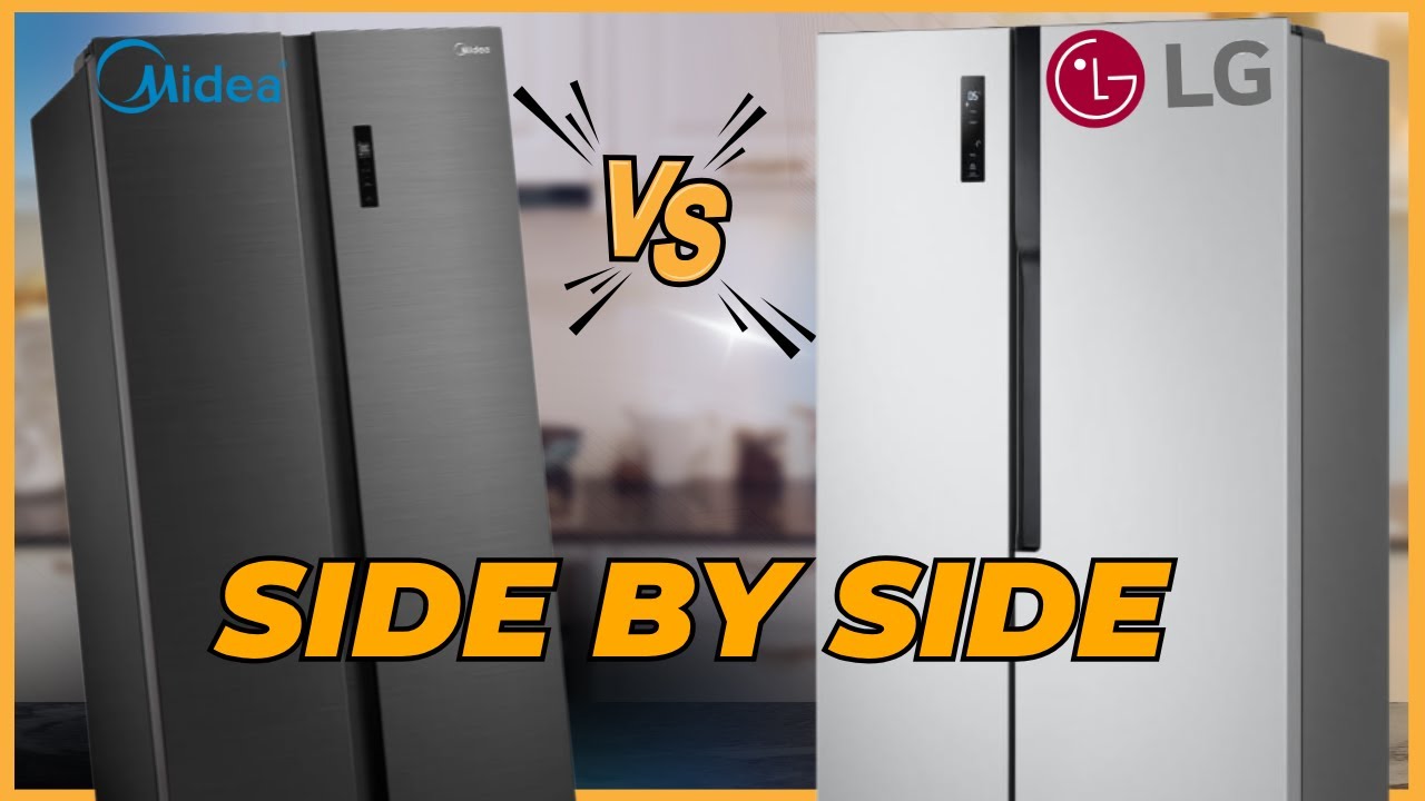 Side by Side Midea 511L VS LG 509L – Descubra QUAL A MELHOR!