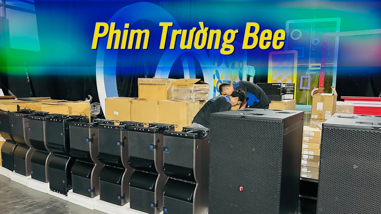 DXaudio Lắp Đặt Âm Thanh Chuyên Nghiệp Cho Phim Trường Bee | Tối Ưu Studio – Talkshow – Event