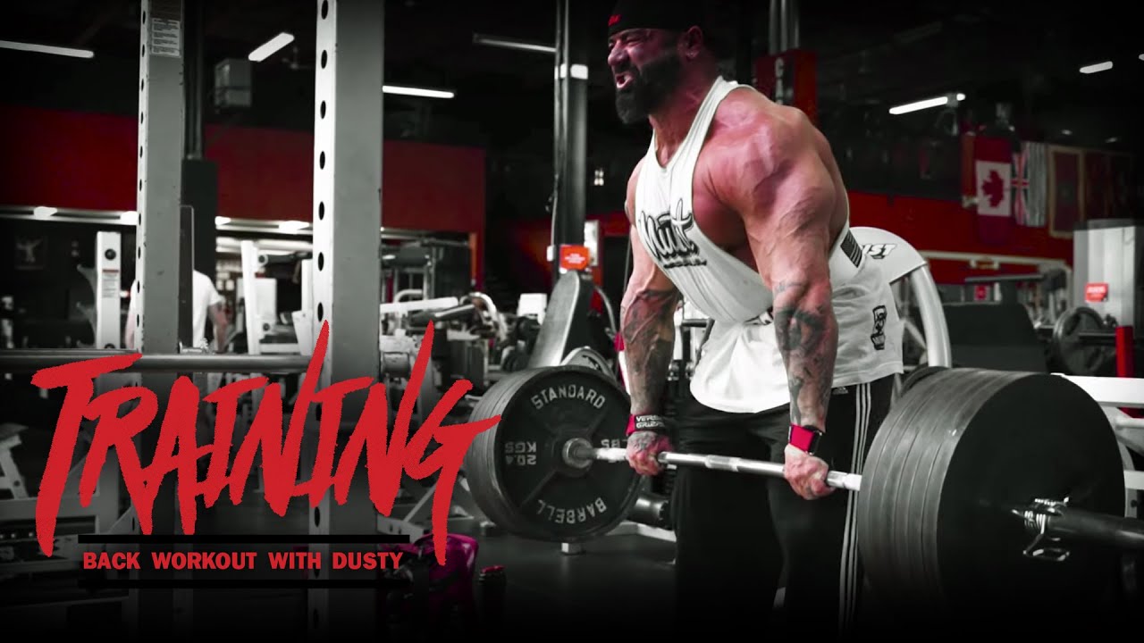 BACK MASS TRAINING with MUTANT Dusty Hanshaw