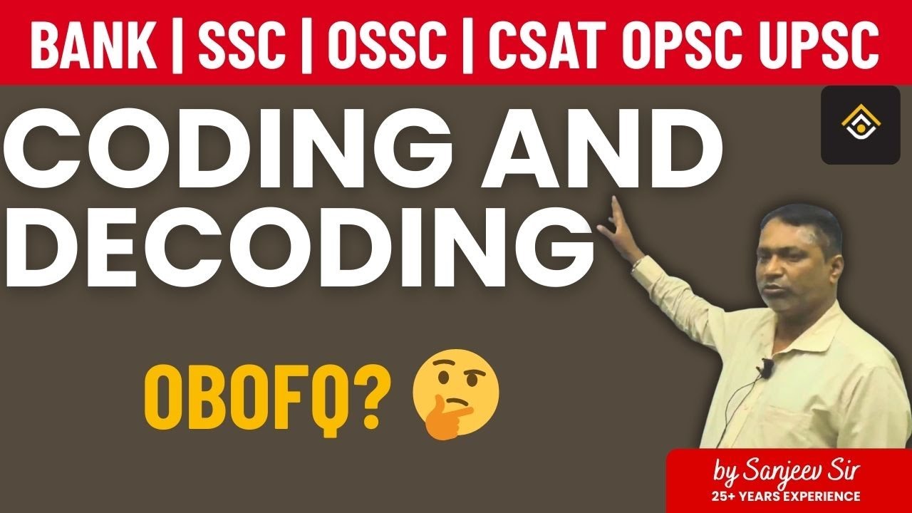 Coding and Decoding Reasoning 🔥| Tricks for SSC and Banking Exams | RAYACADEMY