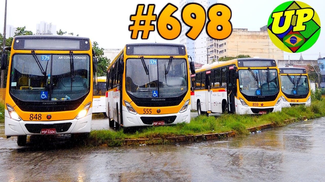#698 Terminal Integrado Recife -  Relembrando movimentação de ônibus em 11/08/2021