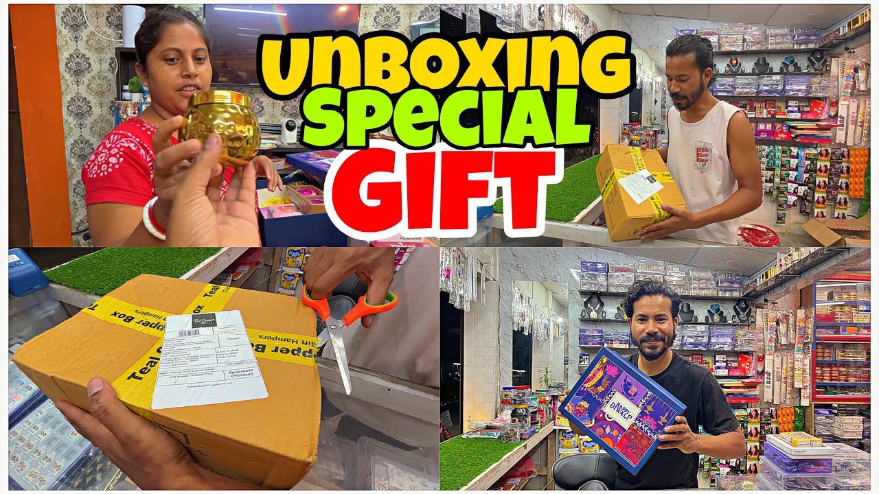 Unboxing My Special Gift 🎁 | Kisne Diya Ye Special Gift? 😯 | Shopkeeper Life 