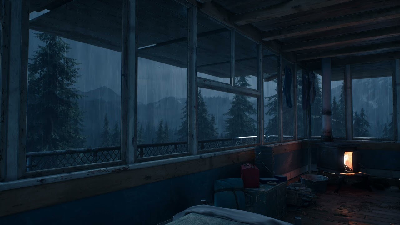 Days Gone Forestry Tower Rain 10hr