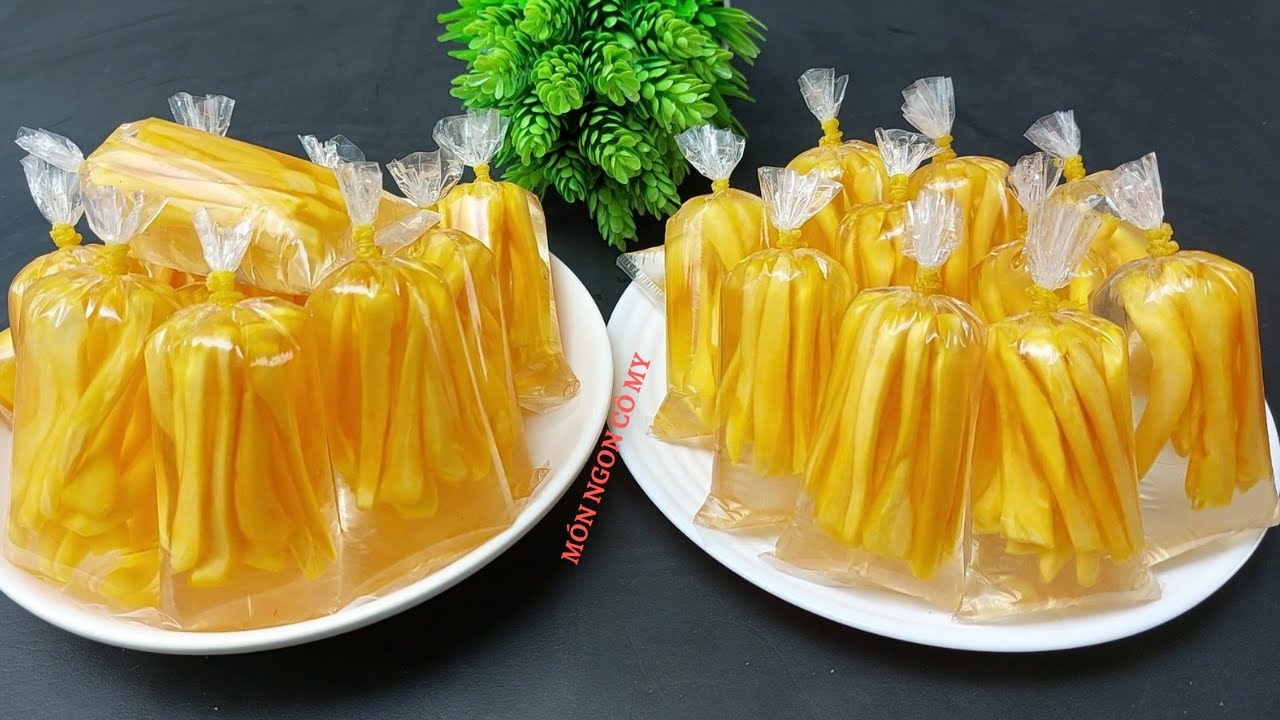 LÀM SINH TỐ MÍT BỊCH theo cách này thơm ngon giải khát rất đơn giản