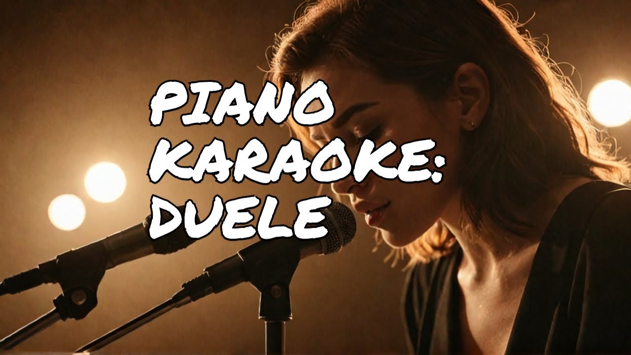 Karaoke con piano - Yuri ft. Reik (Duele) | Tono original