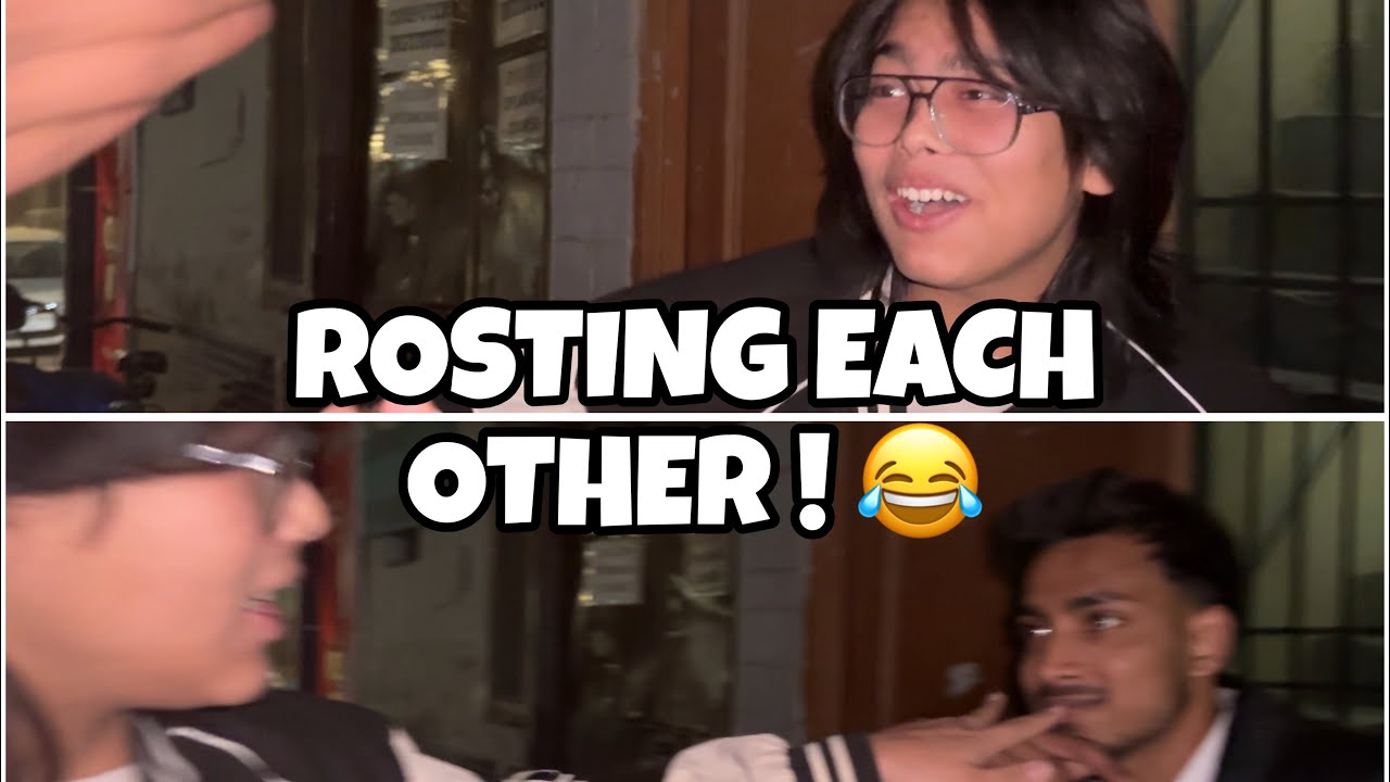 Vlog 1 / 100 CHALLANGE | ROASTING EACH OTHER | FUN