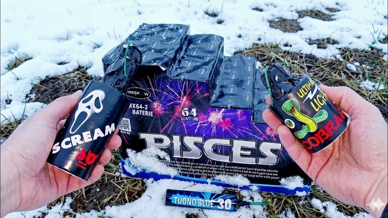 MEGA COMPILAȚIE DE CRĂCIUN ☃️🌲 - TESTEZ MULTE PETARDE SI ARTIFICII 🎆🧨 FIREWORKS - FIRECRACKERS 💣