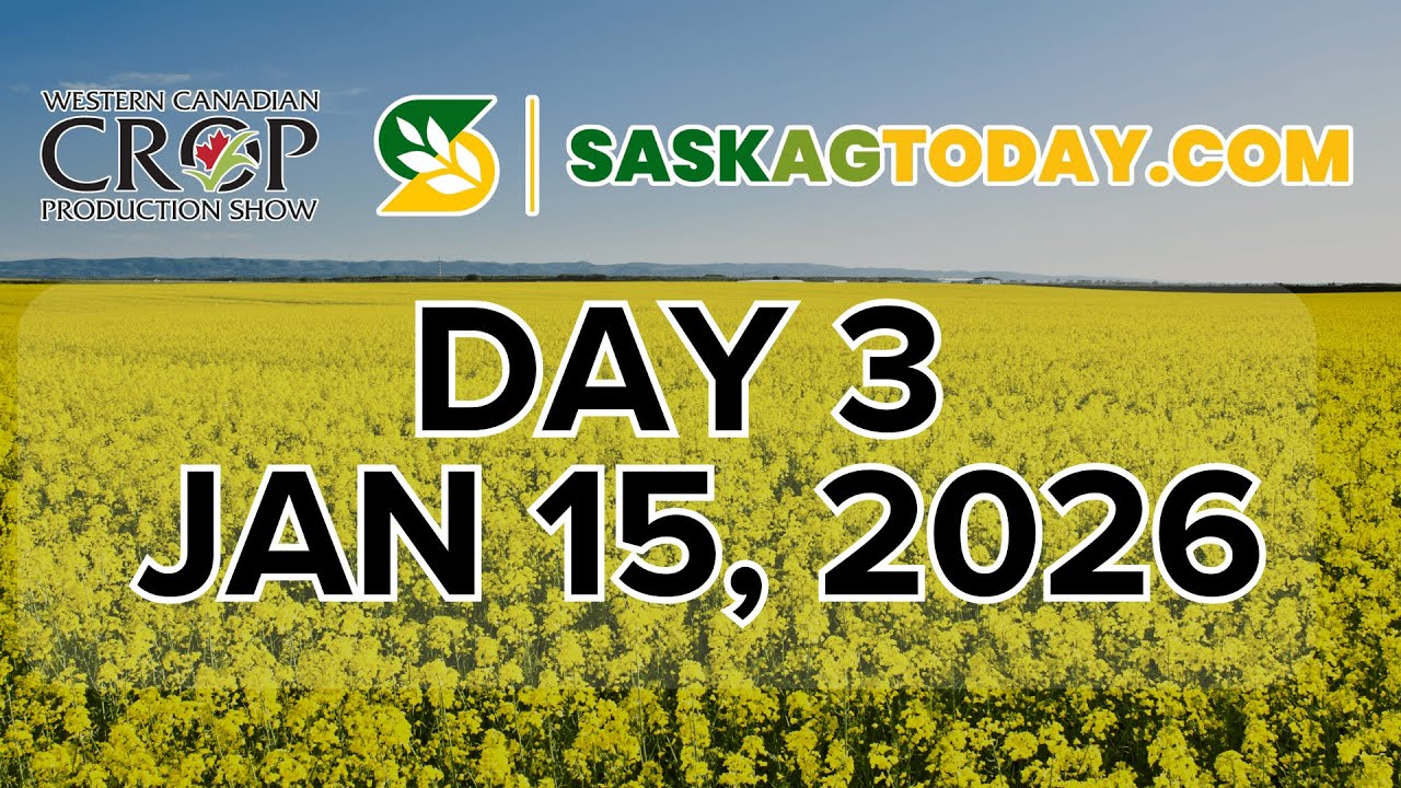 Sask Ag Today: 43rd Annual Western Canadian Crop Production Show 2026 Day 3