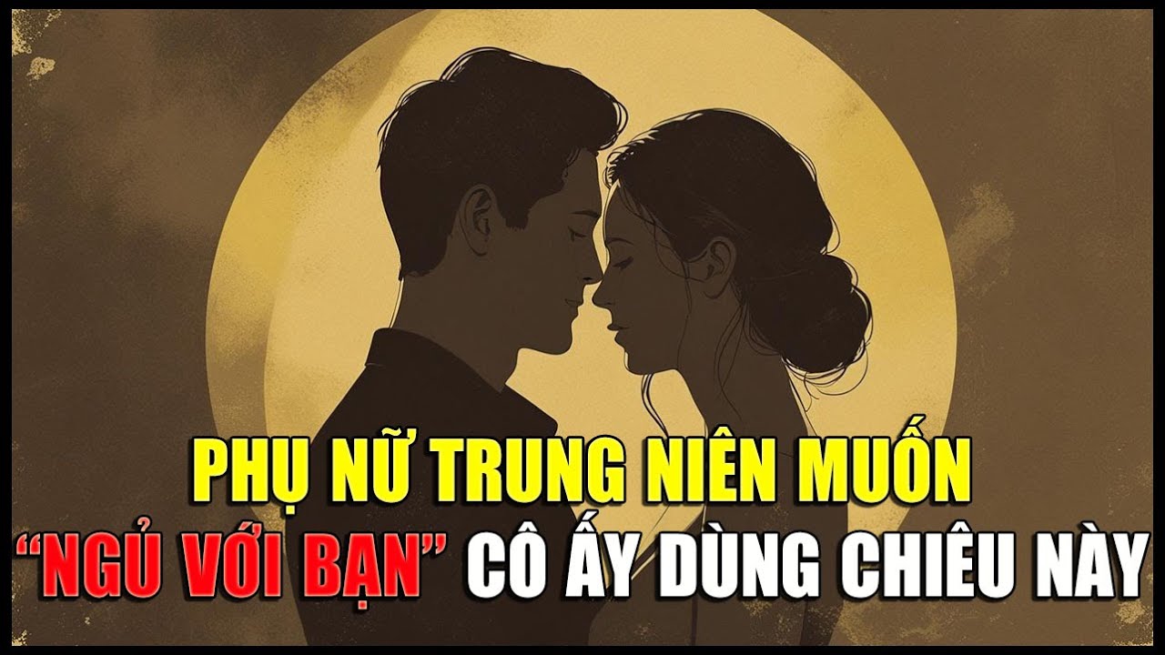 PHỤ NỮ TRUNG NIÊN MUỐN NGỦ VỚI BẠN CÔ ẤY SẼ DÙNG CHIÊU NÀY | TÂM LÝ ĐÀN BÀ