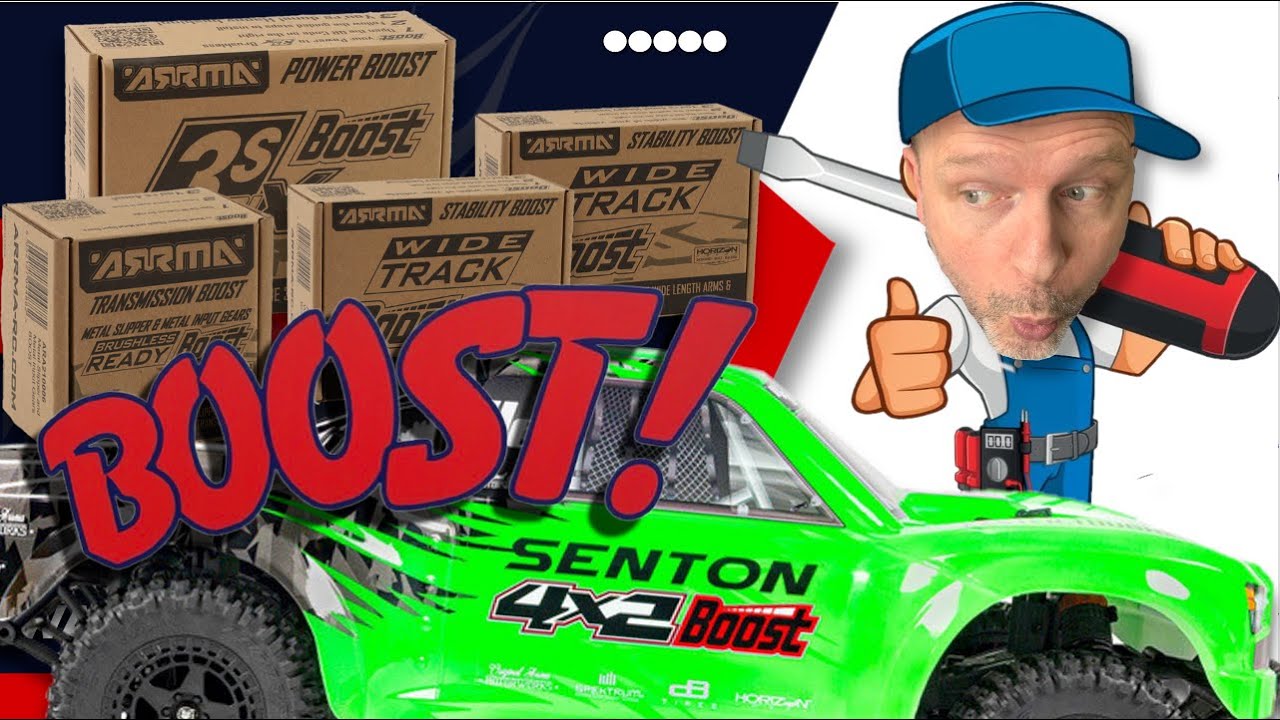 2WD To 4WD Let's BOOST IT! Upgrading Arrma Senton 4x2 Boost. Beginners Guide