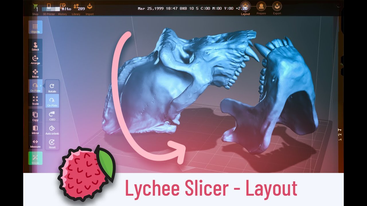 Lychee Slicer 001 - All about LAYOUT! Importing, navigation, and arranging before supports!